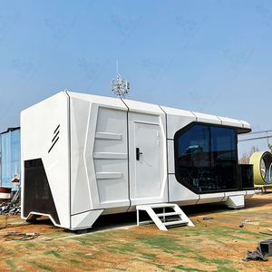 Роскошный современный экономичный передвижной капсульный отель полная ванная комната крошечный контейнерный домик с мебелью для курортов - Product Image 4