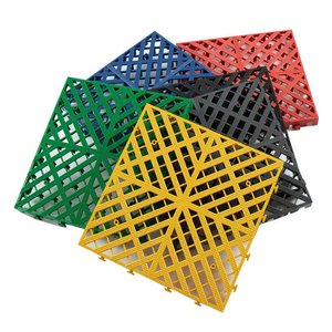 Grille de <span class=keywords><strong>sol</strong></span> en plastique antidérapante <span class=keywords><strong>pour</strong></span> <span class=keywords><strong>le</strong></span> <span class=keywords><strong>produit</strong></span> de revêtement de <span class=keywords><strong>sol</strong></span> en plastique de grille d'épissage de lavage de voiture - Product Image 4