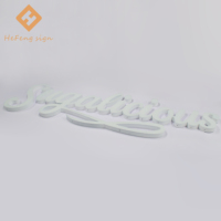 Lettres en acrylique 3D lumineuses à LED avec dégradé personnalisé - Fabrication directe d'usine - Panneau de signalisation pour bureau, maison, pâtisserie, boulangerie