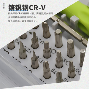 32 In 1 Screwdriver Set Chrome Vanadium Steel Bits For Phone <b>Computer</b> Repair Tools - Product Image 1