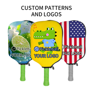 Bao đựng vợt cầu lông bằng neopren tùy chỉnh có khóa kéo, túi đựng vợt cá nhân hóa, bao bảo vệ, bao đựng di động - Product Image 2