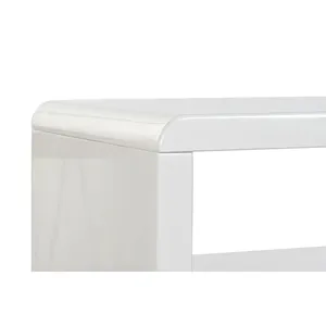 <b>TV</b> <b>UNIT</b> MDF <b>GLASS</b> 140X40X50 WHITE - Product Image 4