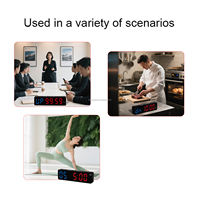 Timer Olahraga LED Digital Multifungsi untuk Gym, Fitness, Interval Training, Yoga, Tinju dengan Remote Control
