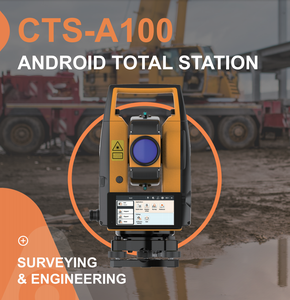 Estación Total Óptica de Alta Precisión CHCNAV CTS-A100 con Prisma, Equipo de Topografía GNSS RTK, Precio de Estación Total para Cartografía Exterior - Product Image 5