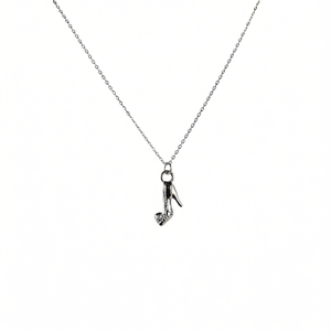 จี้สร้อยคอแฟชั่น สแตนเลส 316L ชุบทอง PVD ทนทาน ดีไซน์รองเท้าส้นสูง - Product Image 2