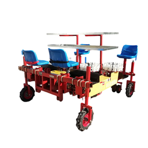 Transplanteur de semis autopropulsé diesel/essence avec machine de paillage en film plastique - Product Image 1