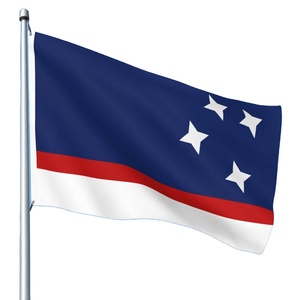 Banderas <span class=keywords><strong>patagónicas</strong></span> Azul Rojo Blanco Bandera DE LA Patagonia 100% poliéster Durable Países globales Banners Impresión rápida de impresora digital - Product Image 1