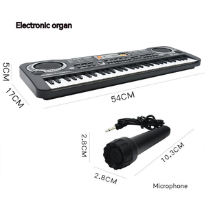 Multi-function Children Learning Music Toy 61 Keys Piano Keyboard <strong>Instrument</strong> Microphone Electronic Organ <strong>Musical</strong> <strong>Instrument</strong> - Product Image 6