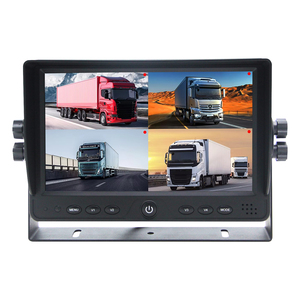 9英寸数字液晶显示器4通道AHD输入16:9宽屏自动4pin航空RCA/BNC选项800 <span class=keywords><strong>r</strong></span>.g.b X480点分割 - Product Image 5