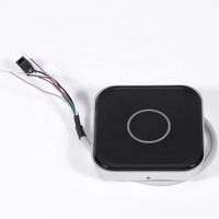 Lector de Tarjetas IC RFID de Pared OEM al por Mayor, 13.56MHz, Salida de Datos Wiegand para Controlador de Sistema de Control de Acceso