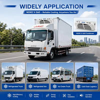 Unité de réfrigération pour camion V560 avec compresseur de 163 cm³ et condenseur à flux parallèle pour la conservation des aliments congelés