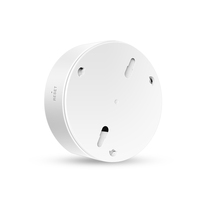 Détecteur de fumée intelligent Tuya Zigbee avec télécommande, compatible avec Alexa et Google Home