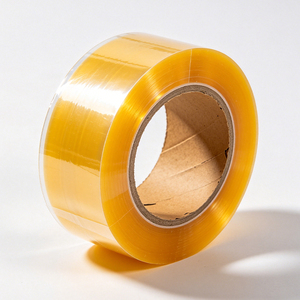 Custom Printed <b>Clear</b> Brown BOPP Pressure Sensitive Adhesive <b>Tape</b> Waterproof Food Grade Single Sided Acrylic Carton Sealing - Product Image 4