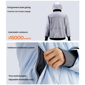 Nouvelle arrivée 2026 <span class=keywords><strong>Veste</strong></span> de <span class=keywords><strong>ski</strong></span> alpin pour <span class=keywords><strong>femme</strong></span> Coupe ajustée Hiver Coupe-vent et imperméable Sports de plein air Vêtement d'extérieur chaud quotidien - Product Image 6