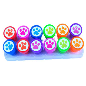 Tampons flash empreintes d'<span class=keywords><strong>animaux</strong></span>, tampons en plastique pour enfants, récompenses pour enseignants, tampons en gros pour événements cadeaux scolaires - Product Image 4
