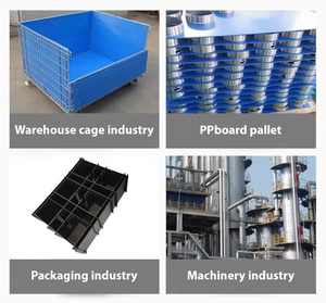 1 मिमी 3 मिमी 5 मिमी 10 मिमी थोक कारखाने सामग्री पीपी फोम बोर्ड नीले रंग के जलरोधक विरोधी कीट - Product Image 5