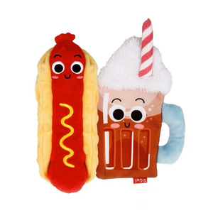 HOMEPLANET, <span class=keywords><strong>hamburguesas</strong></span> chirriantes de alta calidad, patatas fritas, perros calientes, juguetes para perros, juguetes de peluche para perros, juguetes para mascotas - Product Image 3