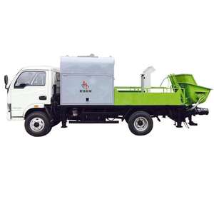 Pompe à béton 129kw avec composants électriques importés et système de contrôle programmable Mitsubishi pour une qualité supérieure - Product Image 4