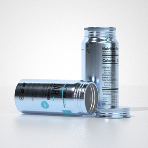 Custom Logo Fish Oil Capsules Aluminum Bottle Food Grade Vitamin Bottle Packaging with Screw Cap for Health Supplement. - Product Image 6