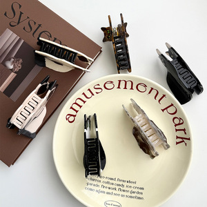 Nuova Molletta per Capelli a Forma di Gatto 2026 per Donne, Clip in Acetato a Forma di Animale per <span class=keywords><strong>il</strong></span> Collo, Fermaglio Decorativo, Fascia per Capelli, Clip a Forma di Gatto e Squalo - Product Image 4