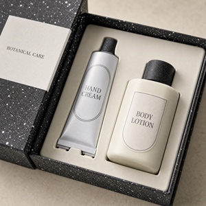 Custom <b>Lid</b> & Base Rigid <b>Gift</b> <b>Box</b> Packaging for Body Lotion & Hand Cream - Product Image 6
