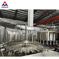 Ligne de production de mise en bouteille et de remplissage d'eau minérale entièrement automatique de qualité supérieure : haute capacité, performances fiables