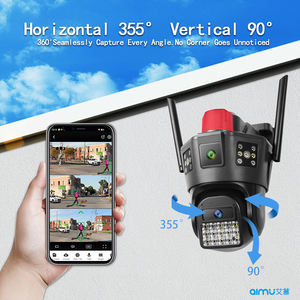 Okam OEM 4G Ngoài Trời Không Dây An Ninh Máy Ảnh Ống Kính Kép AI Tự Động Theo Dõi Góc Rộng CMOS Hai Cách Bằng Giọng Nói Tầm Nhìn Ban Đêm Đám Mây - Product Image 6