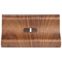 Support pliable en bois HUATENG pour ordinateur portable et support de refroidissement pour ordinateur portable avec hauteur réglable pour bureau à domicile