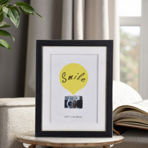 Daxin Schwarz-Weiß-Rechteck-MDF-Foto rahmen für Heim-und Büro dekoration - Product Image 1