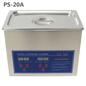 PS-20A 3L Ultrasonic Cleaner Machine Stainless Steel Ultrasonic Cleaning Machine Digital Heater Timer Jewelry Cleaning
