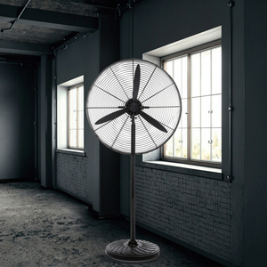 Ventilador de Pedestal Industrial de Alta Potencia con Barra Recta Autoblocante de Metal de 20/26/30 Pulgadas para Hogar, Taller y Fábrica - Product Image 3