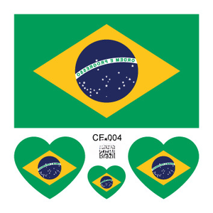 Autocollant de <span class=keywords><strong>tatouage</strong></span> imperméable transfrontalier aux motifs géométriques du drapeau de l'Argentine, pour les États-Unis, le Canada, le Mexique, les compétitions sportives et le visage - Product Image 5