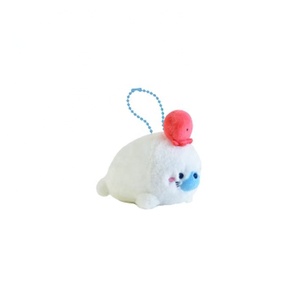 Aangepaste Oceaan Pluche Sleutelhanger Schattig Zee Dier Gevuld Vis Pinguïn Dolfijn Mini Narwal Tas Charm Kindercadeau Zacht Speelgoed - Product Image 4