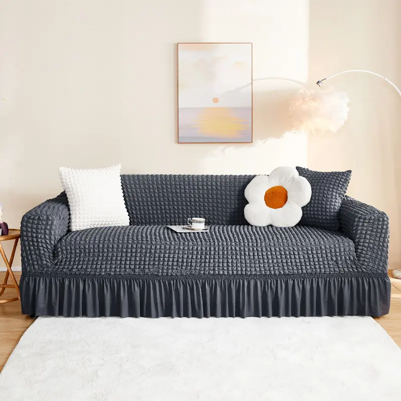 JQYC housses de coussin de canapé en spandex extensible 1/2/3/4 places housses de meubles pour salon housses de canapé
