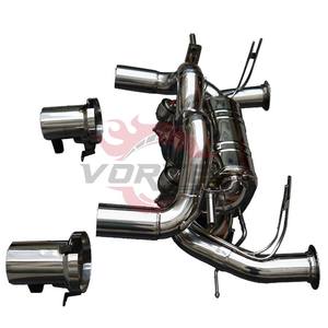 Système d'échappement Valvetronic en acier inoxydable Vortex pour Lamborghini Aventador SVJ, son actif, catback avec soupapes électriques - Product Image 2