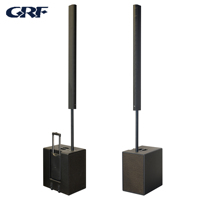 Portátil nuevo diseño profesional 16 unidades bidireccional Line Array altavoces columnas 2 pulgadas Audio altavoz sistema de sonido para exteriores
