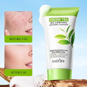 Nettoyant Visage Anti-Acné au Thé Vert Naturel et Bio – Contrôle du Sébum et Anti-Imperfections pour Tous Types de Peaux - Product Image 1