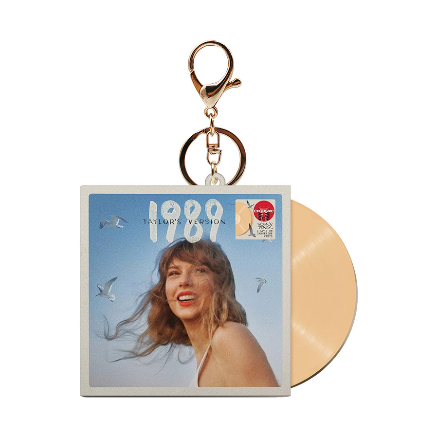Taylor Swift Album CD Record Keychain - Party High Jewelry
