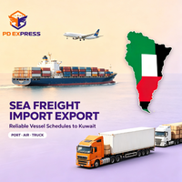 Expédition DDP taxes incluses au Koweït, marchandises générales et sensibles, transport maritime et aérien, import-export, service logistique complet