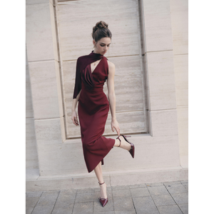 ชุดเดรสทางการของผู้หญิงชุดเดรสสตรีแบบสั่งตัดใส่สบายออกแบบได้ตามต้องการชุดเดรสประสบการณ์แบรนด์ระดับพรีเมียมคุณภาพสูงจากโรงงานเวียดนาม - Product Image 4