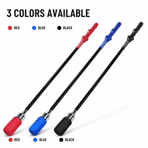 Entrenador de Swing de Golf, Ayuda de Entrenamiento de 33 Pulgadas con Empuñadura de TPE y Eje de Fibra de Vidrio, Entrenador de <span class=keywords><strong>Tempo</strong></span> para Práctica de Golf en Interiores y Exteriores, Venta al por Mayor OEM - Product Image 5