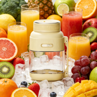 Mini mixeur rechargeable USB, mixeur portable multifonction, bouteille intelligente pour jus, mini smoothie maker et extracteur de jus