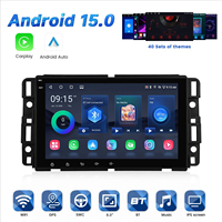 Autoradio multimédia avec écran tactile de 8 pouces compatible avec Chevrolet GMC, CarPlay sans fil intégré, navigation GPS, image de recul