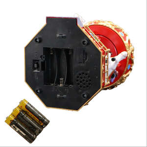 กล่องดนตรีแบบมีไฟ LED ขยับได้ใช้แบตเตอรี่3xAA กล่องดนตรีแบบมีฟังก์ชันลองใช้กล่องแสดงผลแบบมีม้าหมุน - Product Image 3