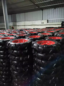 4.00-10 Lenkrollen für Traktoren für Mikrofräsen Pneumatische Landwirtschaftsmaschinen-Reifen Gummiräder Besser für Traktoren - Product Image 3