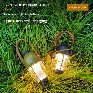 Mini xách tay ngoài trời <span class=keywords><strong>LED</strong></span> Cắm trại đèn lồng đèn trại di động đèn sạc Lều ánh sáng cho ngoài trời cắm trại đèn - Product Image 3