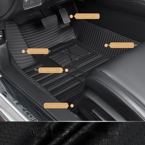 พรมปูพื้นรถยนต์สีดำแบบสั่งทำพิเศษสำหรับรุ่นอัพเกรดของ Jetta <span class=keywords><strong>Santana</strong></span> ID3 Sagitar ID4 T-Cross Tharu Lavida - Product Image 5