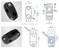 Pince de rail de guidage unique réglable robuste Support de montage universel de qualité automatique pour l'utilisation de la ligne d'assemblage industrielle
