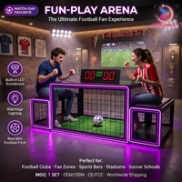 JOYFUNPLAY LED Light Moetry Subsoccer, jeu de football de table 3 en 1 avec deux chaises, fournisseur d'usine OEM ODM