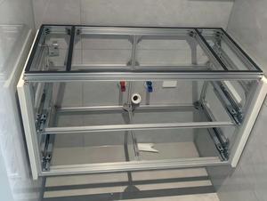 Cấu trúc khung Nhôm hàng rào khung 3535 Châu Âu tiêu chuẩn công nghiệp nhôm hồ sơ thiết bị cơ khí khung - Product Image 6